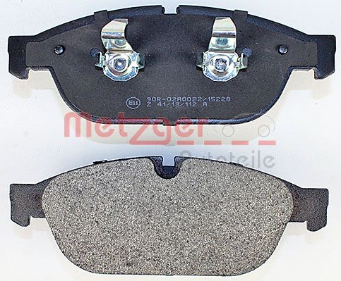 METZGER 1170657 GREENPARTS Bremsbelagsatz, Scheibenbremse